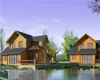 呼市防腐木塑集成房屋